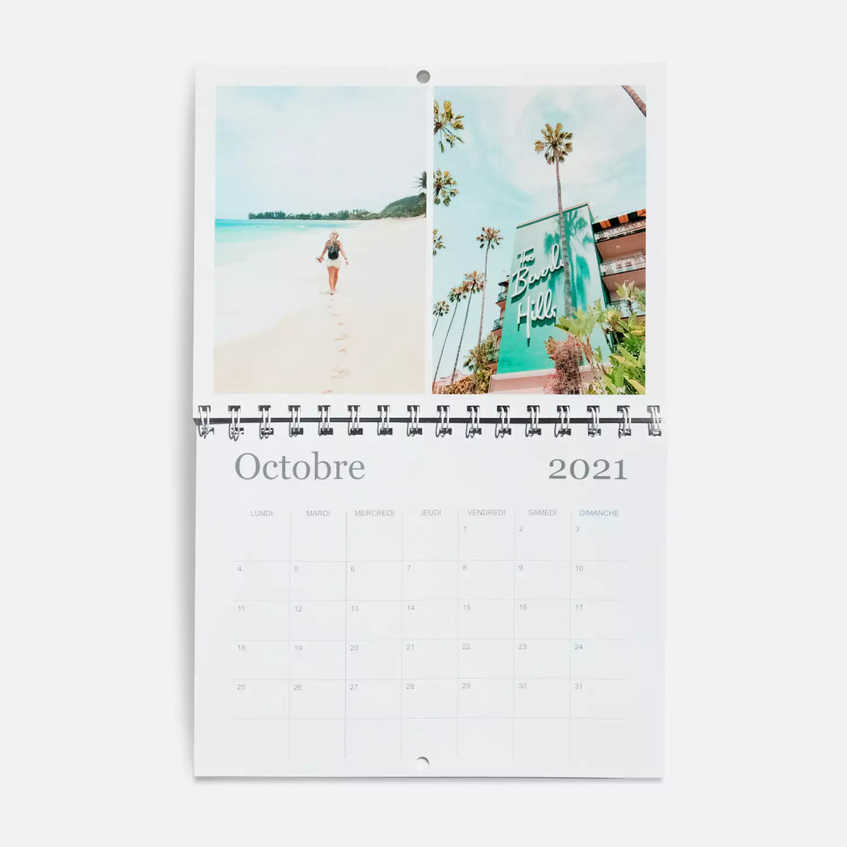 Calendrier recto/verso mural 15x20 horizontal