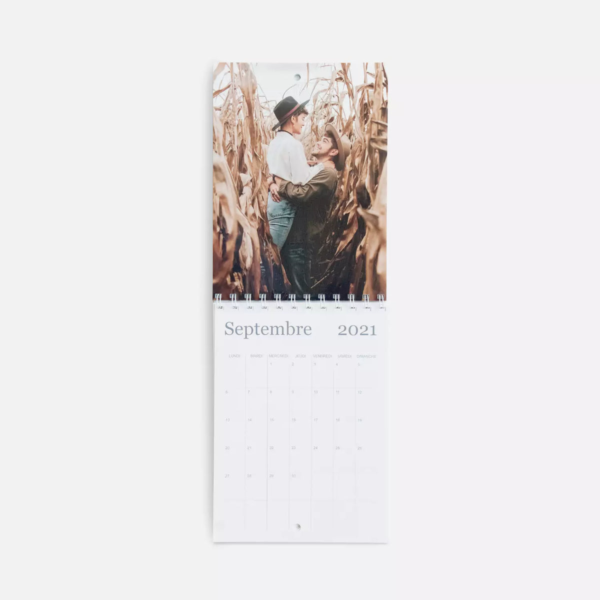 Calendrier recto/verso mural 15x20 vertical