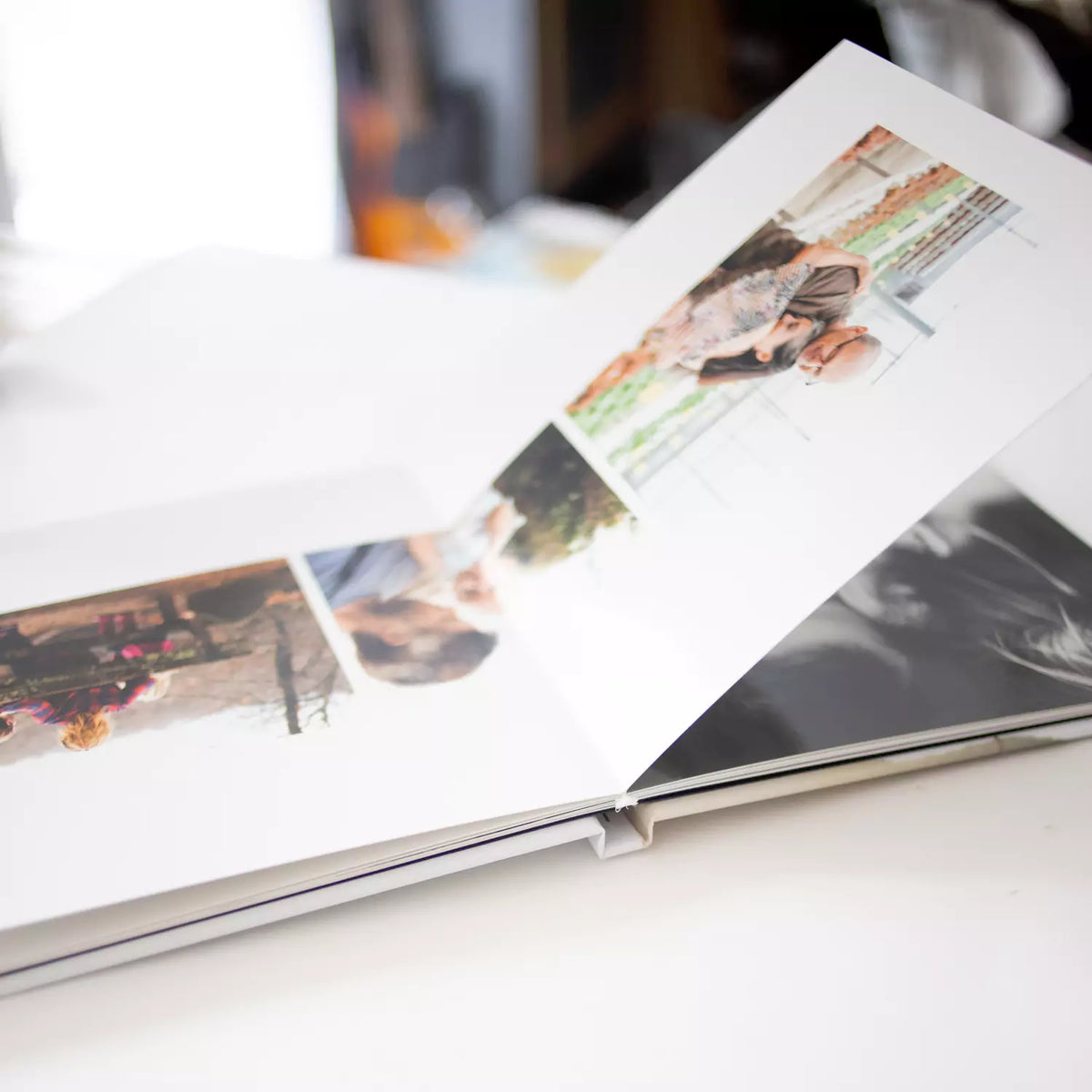 Album rigide tissu 20x30 horizontal